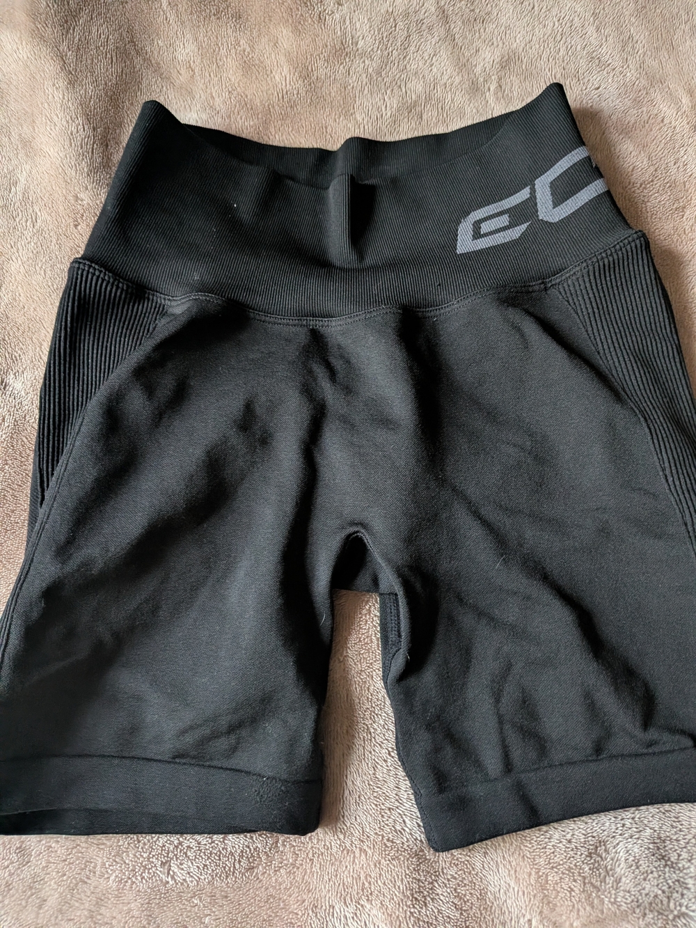 ECHT High-Waist Black Women's Bike Shorts
